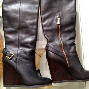 Coach Leather Riding Boots